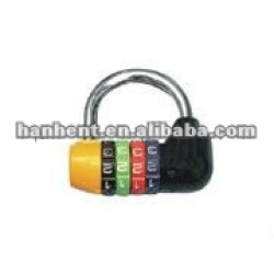 Couleur 4 dial combination lock, Bagages serrures