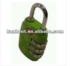 De seguridad tsa equipaje coded lock HTL331
