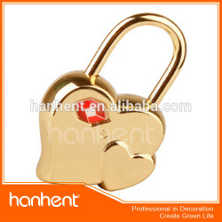 Forme de coeur bonne qualité valise cadenas tsa