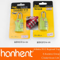 Haute qualité en alliage de Zinc combinaison réglable câble cadenas TSA