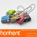 Coloré gros cadenas TSA bagages de verrouillage