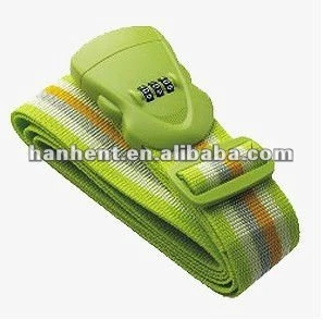 Conveniente bagagem cadeado tsa cinto