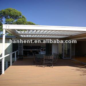 300 X 300 exterior WPC cubierta de piso