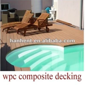 Deck de madeira revestimento de piso