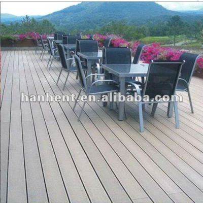 Respetuoso del medio ambiente 300 x 300 wpc decking exterior
