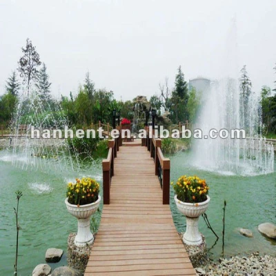 Wood plastic composite outdoor decking