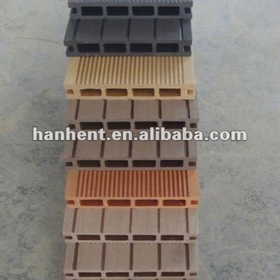 Decoración exterior compuesto plástico de madera