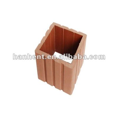 Wpc compuesto de suelos de tabla de la plataforma de tapa