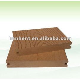 De madera de reciclaje diseño wpc decking hueco