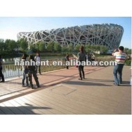 Alibaba vente chaude plstic planche de terrasse