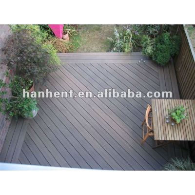 Popular alibaba wpc exterior de mesa piso