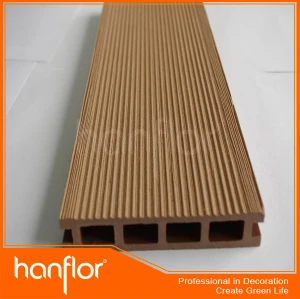 Wood plastic composite decks de telhas