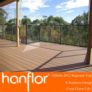 Wood plastic composite decks de telhas