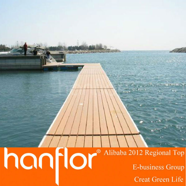 Wpc platelage en construction