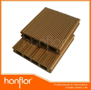 Promoção de madeira composta deck