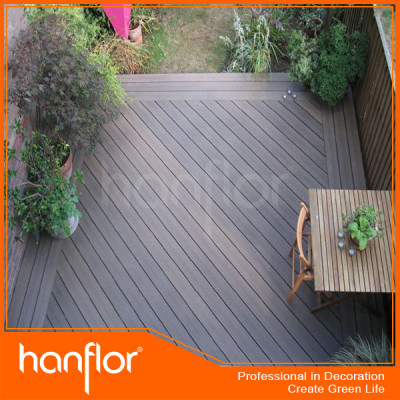 2014 ventas calientes! Wood plastic composite wpc azulejos