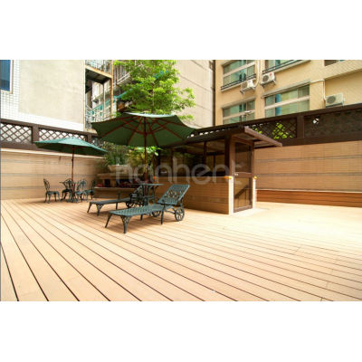 Wpc decking suelo