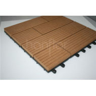 300 X 300 mm carreaux de revêtement de sol, Wpc verrouillage carreaux de pont, Extérieure carreaux de bricolage