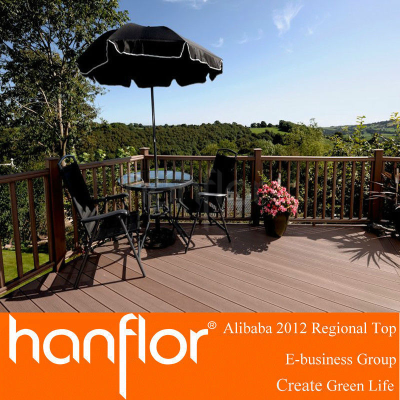 Duro y fuerte wpc para el jardín - - HANGZHOU HANHENT INDUSTRIES CO.,LTD
