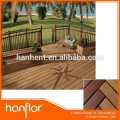 Étanche et anti - slip WPC plancher de platelage avec des matériaux recyclés