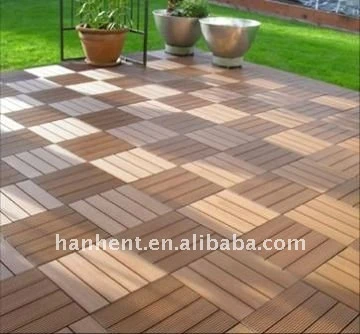 Wpc bloqueio azulejos deck