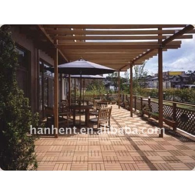 Wpc Decking de DIY piso para terraza