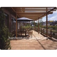 Bricolage WPC plancher de platelage pour terrasse