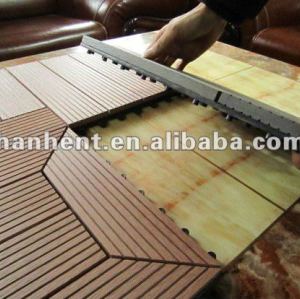 Wpc fabricante piso de madeira de plástico