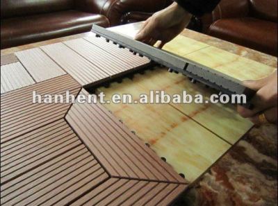 Wpc fabricante piso de madeira de plástico