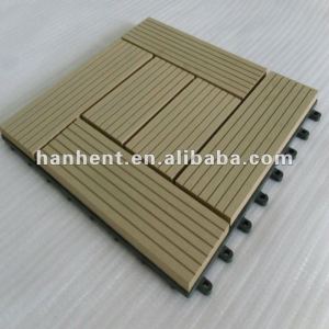 Material de madera anti - fuego wpc decking tablero
