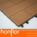 Wpc platelage carrelage de verrouillage
