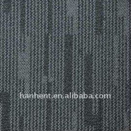 100% PP mayor a menor pila de lazo azulejo de la alfombra con forro del PVC