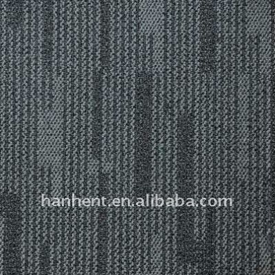 100% PP mayor a menor pila de lazo azulejo de la alfombra con forro del PVC