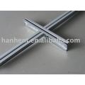 Plafond tee grilles avec bande noire