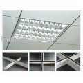 U groove grilles de plafond