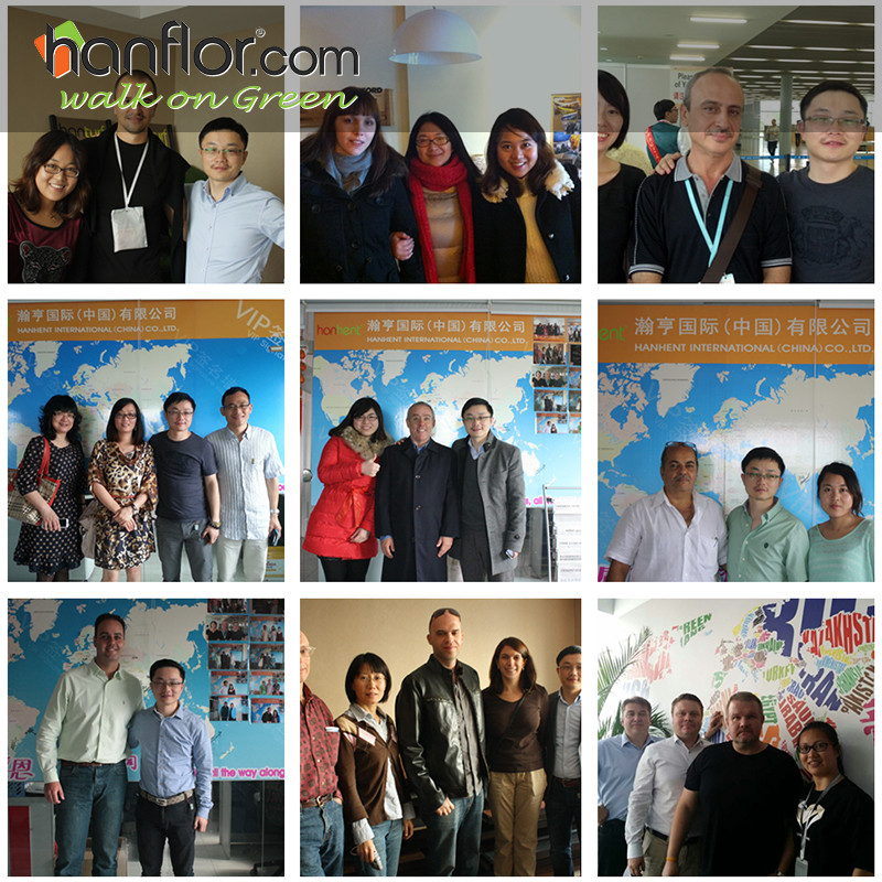 9.Customers:Many customer and clients visit our office and check the pvc floor, confirm the cooperation with us. Many of them we have cooperated for more than 5years and with good friendship, thanks for the trust of our clients and customers, we will do better to support our clients and customers.plastic floor,pvc floor, Vinyl floor, plastic flooring, pvc flooring, Vinyl flooring, pvc plank, vinyl plank, pvc tile, vinyl tile, click vinyl flooring, interlocking vinyl flooring, unilin click flooring, unilin click vinyl flooring, click pvc flooring, interlocking pvc flooring, unilin click vinyl flooring, unilin click pvc flooring 