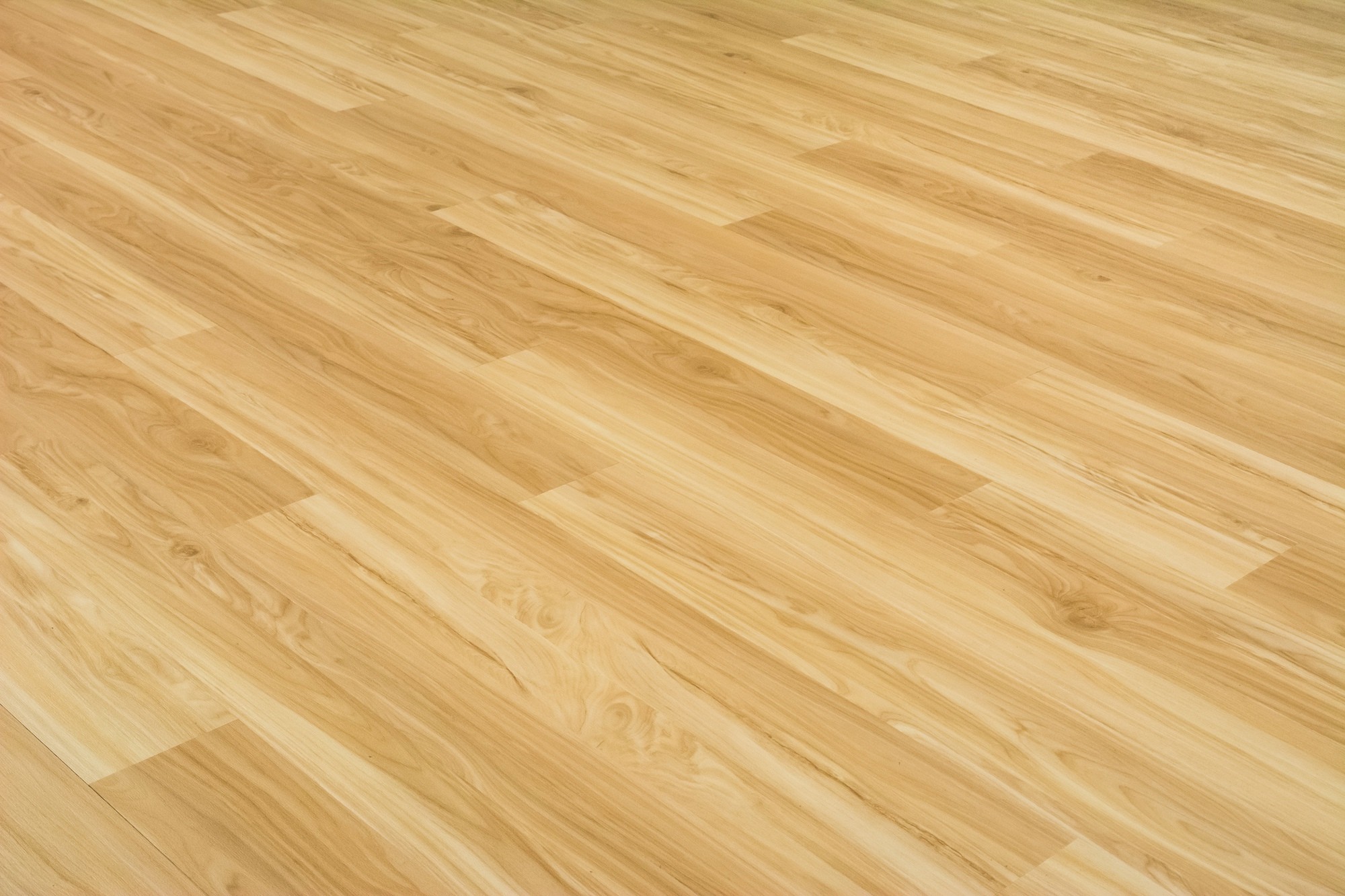 Hanflor vinyl plank light yellow semi-matt easy install 3mm 6''*48