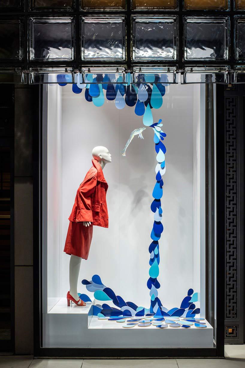 This Hermes flagship store in Tokyo even showcase leaking? ! - Hanflor