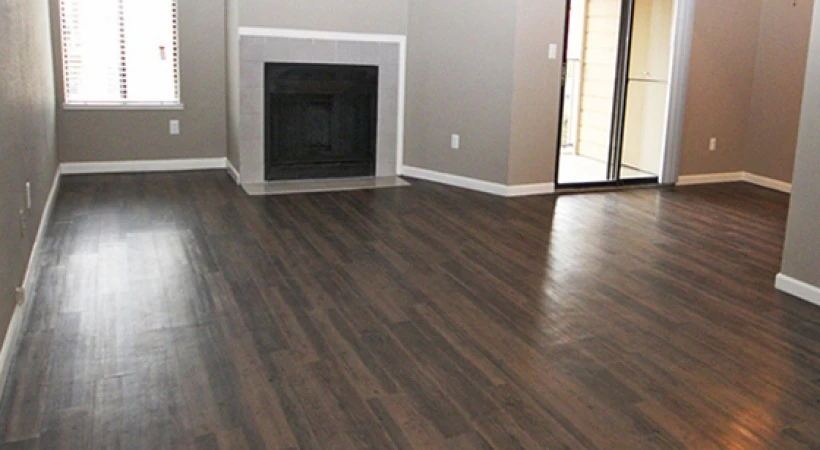 vinyl flooring project