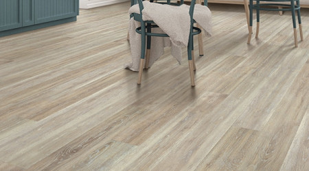 Hanflor vinyl flooring in Blue rooms, feeling as fresh and clean as nature