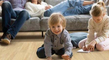 What color should we choose to buy an office SPC rigid core vinyl flooring?