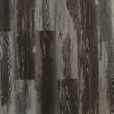 Hanflor Click Vinyl Flooring LVT Interlocking Luxury Vinyl Plank Flooring 7''X48'' 4mm Dark Color Waterproof HIF 9079
