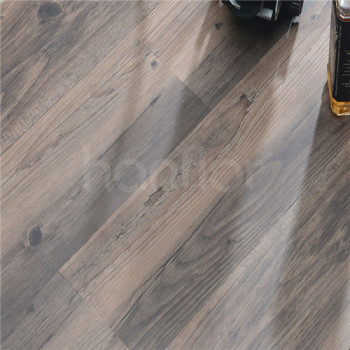 Hanflor Vinyl Planks Rigid Core Vinyl Plank flooring 7''x48'' 4.0mm LVT Click Lock Semi-Matte Hand-Scraped  HIF 1714