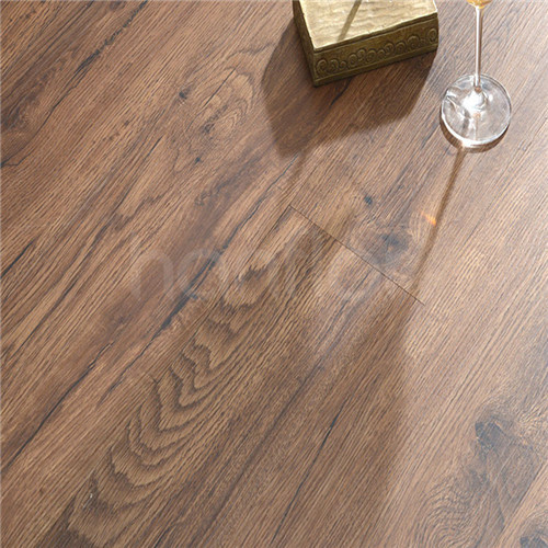 Hanflor 7''x48'' 4.2mm Brown Oak Sound Barrier Rigid Vinyl Plank Hot Sellers in Brazil HIF 1733