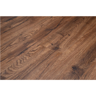 Hanflor SPC Rigid Core Vinyl Flooring 7''x48'' 4.2mm Brown Oak Sound Barrier Hot Sellers in Brazil HIF 1733