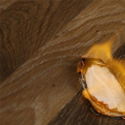 Commercial LVT Flooring ▏ 6''x48'' 4.2mm ▏Hanflor Fireproof Parquet LVT Click Vinyl Flooring HIF 9049