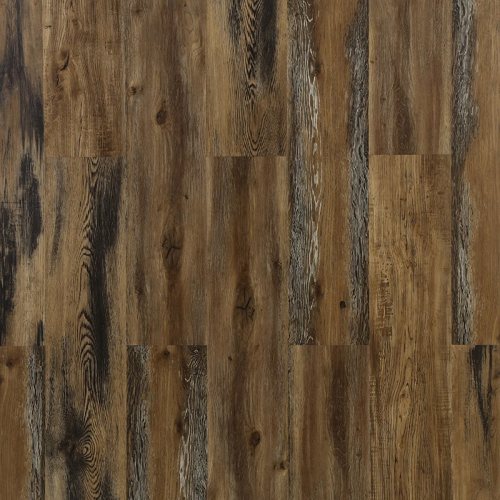 Hanflor Rigid Core Vinyl Plank Flooring SPC Rigid Flooring 7''x48'' 6.5mm 100% Waterproof Pet Friendly HIF 9078