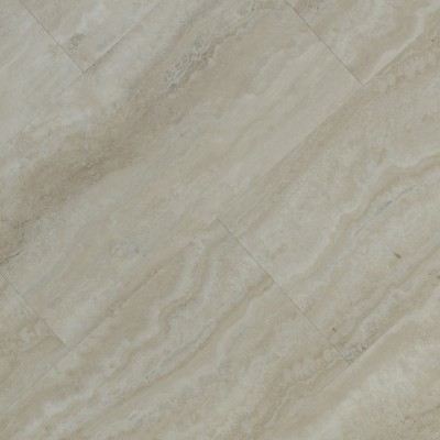 Hanflor White Vinyl Flooring LVT Vinyl Tile  Stone Look 12''X24'' 4.0mm Low Maintenance HTS 8007