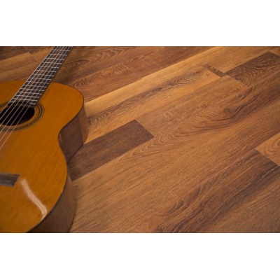 Hanflor Click Lock Vinyl Planks Flooring PVC 6''x48'' 4.2mm Saddlewood Anti-slip Floating HVP 2031