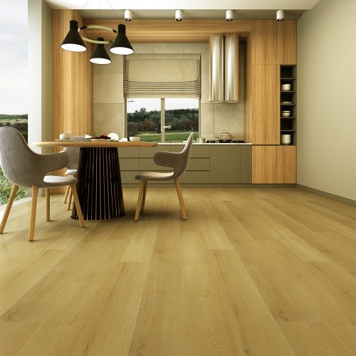 Hanflor Wholesale LVT Click Vinyl Flooring Drop Down 7''X48'' 5mm Oak Locking Kid Friendly Easy Install HVP 111-22